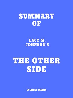 cover image of Summary of Lacy M. Johnson's the Other Side